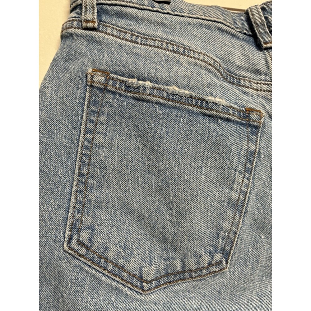 Abercrombie & Fitch Ultra High Rise Kick Flare Jean 29/8s Distressed Light Wash - Picture 10 of 14